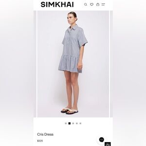 Jonathan Simkhai Cris dress NWOT size M